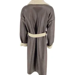 J By J 13067 Teddy Coat Beige