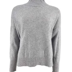J By J 8032 Turtle Neck Knit Grey
