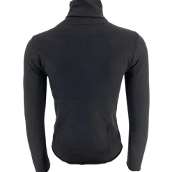 J By J 9013 Viscose Roll Neck Black