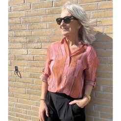 J by J 3106 Viscose Shirt Lyserød