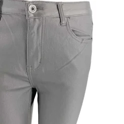 J By J 6866 Wide Stretch Pants Coated Grey