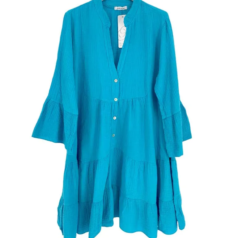 J BY J A2160 COTTON DRESS TURKIS