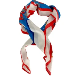 J By J F317 Viscose Mini Scarf Rød