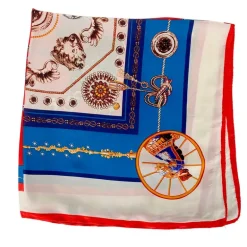 J By J F317 Viscose Mini Scarf Rød