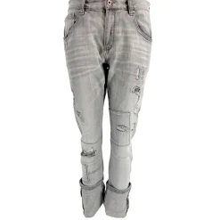 J By J H8123 Stretch Jeans Lysegrå