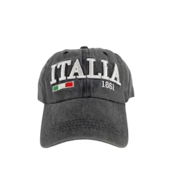 J By J Italia 1861 Cap Black