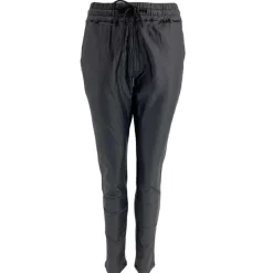 J By J MC-7190-1 Coated Pants Sort