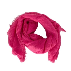 J BY J S-111595 VISCOSE SCARF MØRK PINK