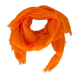 J BY J S-111595 VISCOSE SCARF ORANGE