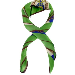 J By J YF-1351 Viscose Mini Scarf Grøn