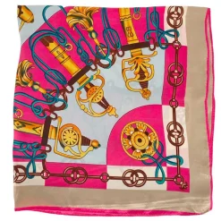 J By J YF-1351 Viscose Mini Scarf Pink