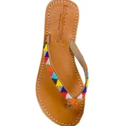 Laidbacklondon SERI SSB Soft Sole Sandal Tribal Blå