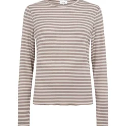 Levete Room LR-Ika 11 T-Shirt Jersey Taupe