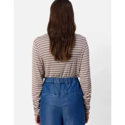 Levete Room LR-Ika 11 T-Shirt Jersey Taupe