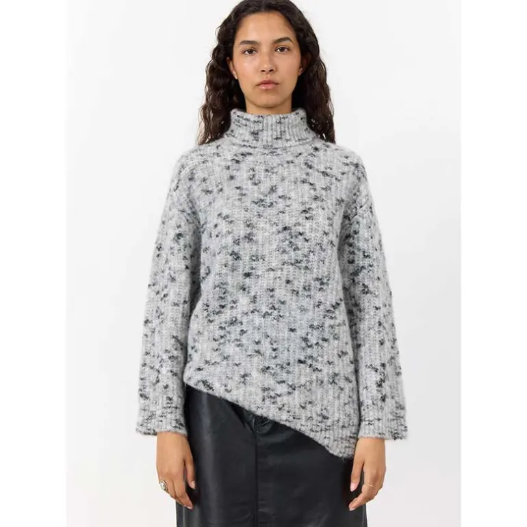 Levete Room LR-Isabelle 1 Pullover Knit Light Grey