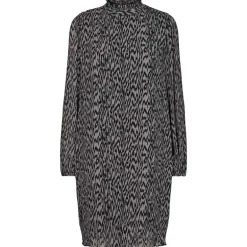 LEVETE ROOM LR-WELLS 2 DRESS GRÅ