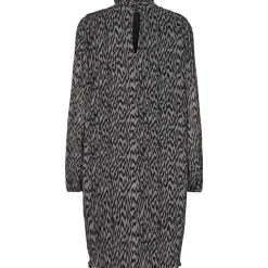 LEVETE ROOM LR-WELLS 2 DRESS GRÅ