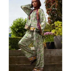 M. Wiesneck Abito Loose Pants Green