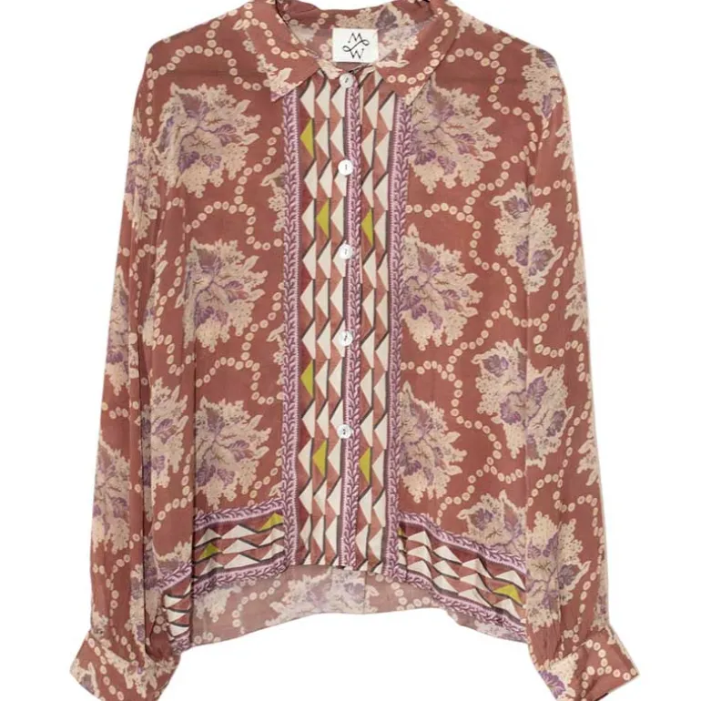 M. Wiesneck Mea Viscose Shirt Brown