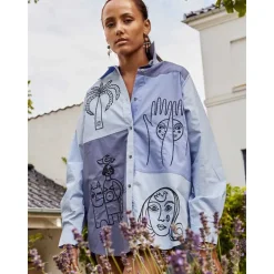 M. Wiesneck Opolda Shirt Blue