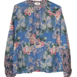 M. Wiesneck Petros Blouse Blue