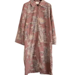 M. WIESNECK PRINTED COAT BRUN