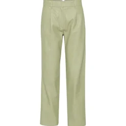 MUNDERINGSKOMPAGNIET IRIS LEATHER PANTS LYSEGRØN