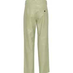 MUNDERINGSKOMPAGNIET IRIS LEATHER PANTS LYSEGRØN