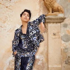 Munthe Faiza Silk Shirt Black