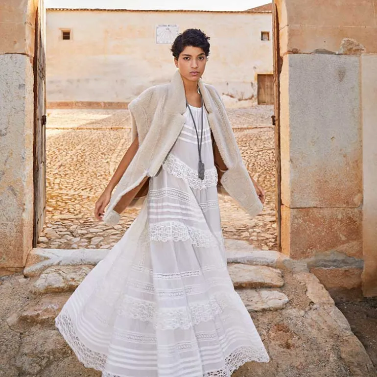 Munthe Fikaly Reversible Vest Camel