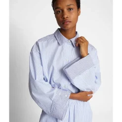Munthe Filberto Oversized Shirt Blue