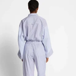 Munthe Filberto Oversized Shirt Blue