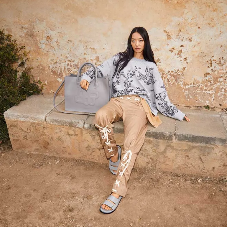 Munthe Friede Oversized Sweat Grey