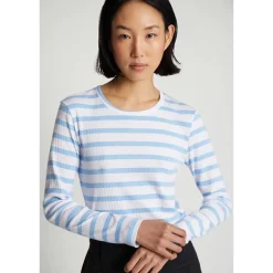 Munthe Jote L/S T-Shirt Light Blue