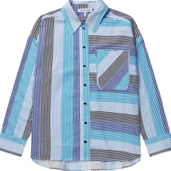 Munthe Matrimi Striped Shirt Blå