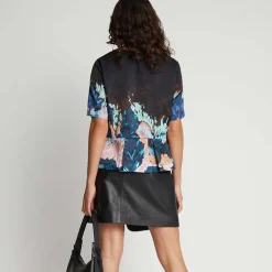 Munthe Solus S/S Blouse Black
