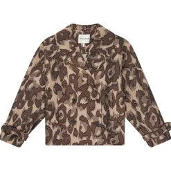Munthe Tigar Leopard Jacket Brown