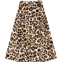 Munthe Ubba Leopard Skirt Mocca