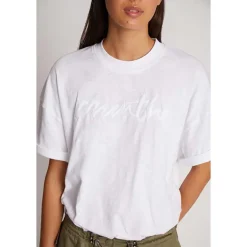 Munthe Udello SS Oversized T-Shirt White