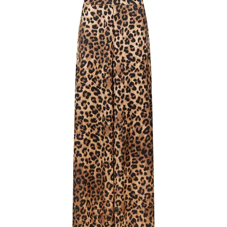 Neo Noir Avie Leo Pants Leopard