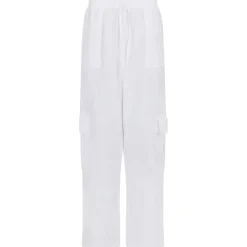 NEO NOIR KELLY LINEN PANTS HVID