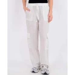 NEO NOIR KELLY LINEN PANTS HVID