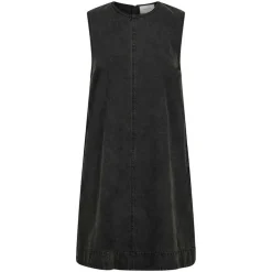 Neo Noir Livo Spencer Denim Dress Black