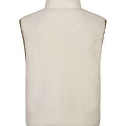 Neo Noir Scout Teddy Waistcoat Off White