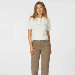 Neo Noir Soko Wave Knit Tee Off White