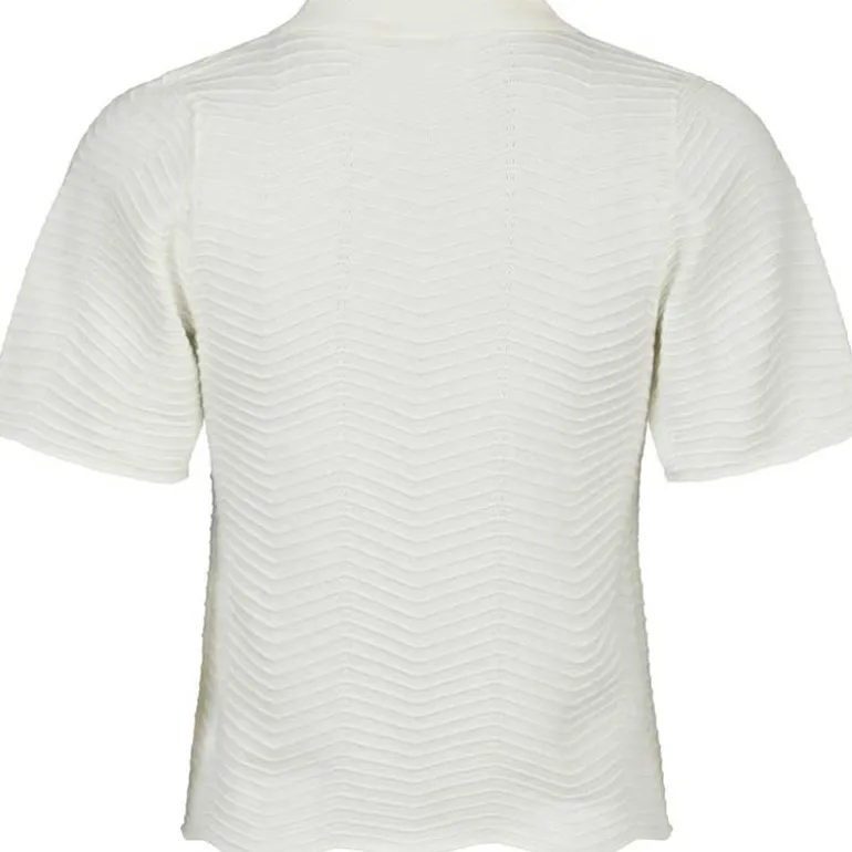 Neo Noir Soko Wave Knit Tee Off White