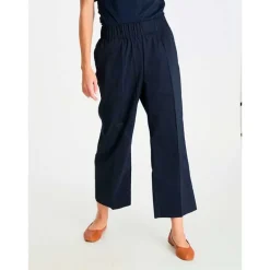 Neo Noir Yana Poplin Pants Navy