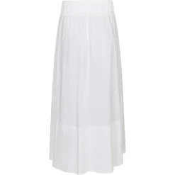 Neo Noir Yara Poplin Skirt White