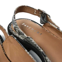 Pavement Saso Slingback Snake Snake