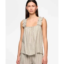 Pieces PCAlvina SL Top Grøn